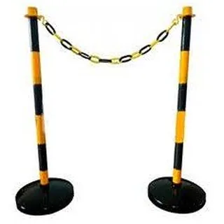 Postes de Seguridad Alto 1 m, Base 33 cm